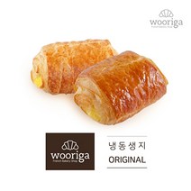 [우리가스토리] 프랑스 뺑라크림 90gx8개 냉동생지/냉동빵, 8개, 90g