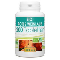 BioAtlantic 다리 정맥 건강 적포도잎 추출물 독일 200정
