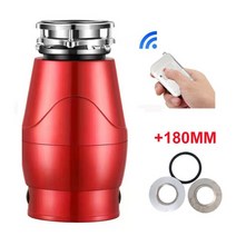 음식물처리기 560w 주방 음식 쓰레기 처리 분쇄기 음식물 쓰레기 처리기 스테인레스 스틸 그라인더 재료 ​​주방 싱크 기기, 스위치와 어댑터, 유럽 ​​연합