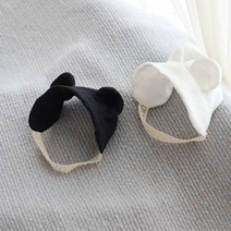 미소 베어밴드보넷 아기모자 베베모자 여름베베룩