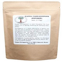 Kappa Carrageenan (Refined) 4 Ounces, 1