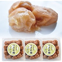 우매보시 일본 명품 장아찌 직구 우메보시 번역 있음 벌꿀 매화 기슈 국산 109, 2.25kg (750g×3개입)