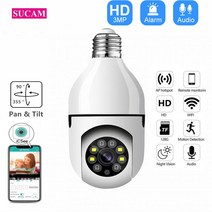 가성비 열화상카메라 ICSEE 무선 팬 틸트 와이파이 3MP 전구 카메라 홈 보안 IP 감시 양방향 대화, 05 3MP_01 3.6mm