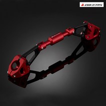 바이커스 혼다 PCX125 2021-2023 튜닝 핸들 스트럿바 크로스바, 레드
