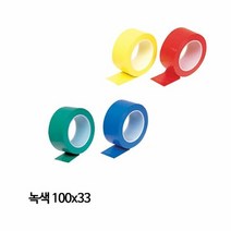 스마토 라인 마킹용테이프 녹색 100mm x 33m, 단품