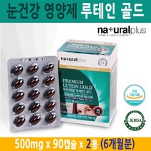 내츄럴 노안에좋은 영양제 루테인 아스타잔틴 황반변성 눈건강 눈피로, 2box, 45g