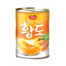 동원 제철담은 복숭아 황도 슬라이스 400g x 15캔