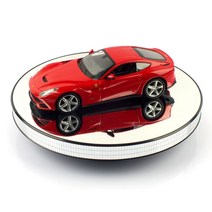 회전 턴테이블 스탠드 지름 25.5cm 거울 타입 디스플레이 989 EA