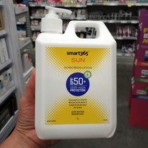 [스마트365] 하이 프로텍션 SPF50+ 선스크린 로션 선크림, 1개, 1L