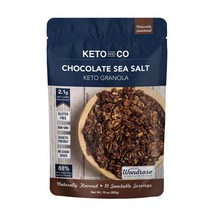 케토 앤 코 키토 무설탕 그래놀라 초콜릿 씨솔트 285g 2팩, 2개