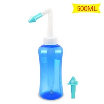 70ML300ML500ml 비강 클리너 워시 코 깨끗한 부비동염 민감성 건강 관리 알레르기 방지 네티 포트, 01 500ML