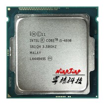 I5750인텔 코어 i54690 i5 3.5 GHz 쿼드 CPU 프로세서 6M 84W LGA 1150, 한개옵션0