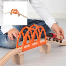 이케아 LILLABO 릴라보 기차 다리 만들기 세트, 1세트