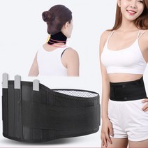 닥터스 헬프 토르말린 자가발열 복부 허리보호대 복대, L