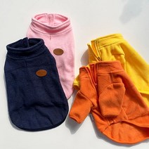 유앤펫 강아지옷 따숩 후리스(3XL~5XL)(겨울 중형견 대형견 옷), 오렌지