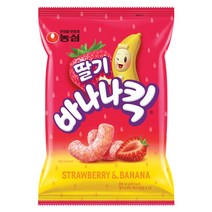 농심 딸기바나나킥 60g x 16봉 딸기맛 딸바