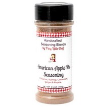 Tiny Little Chef American Apple Pie Seasoning Blend | 5.5oz bottle | Vegan Keto Paleo and Whole30, 1