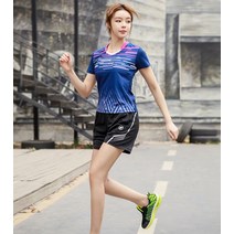 테니스 용품 여성 테니스 셔츠 + 반바지 세트 청소년 배드민턴 저지 + 반바지 정장 여아 탁구 티셔츠 의류 야외 스포츠 키트