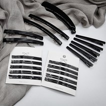 에떼리본5 기본세트 헤어핀세트30P 바나나핀 자동핀 실핀 집게핀