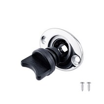 보트 25mm/1 3939som 섬 선체 배수 플매트 카펫 러그 구멍 마개 소켓 및 나사 범용 해양 요트 카약 딩기 카누 액세서리, [01] Orange Gasket