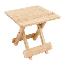 영스타 원목 접이식 테이블 미니 받침, 사각