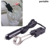 차량용전기포트 차량용커피포트 미니 전기 자동차 온수기 보일러 커피 여행 휴대용 인스턴트 히터 영국 플, 01 24V