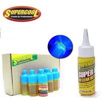 형광누출탐지기 에어컨 UV 형광물질 염료 에어콘 냉매누출탐지 33461, 5ml 10병