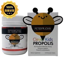 피터앤존 뉴질랜드 프로폴리스 바이트 365정 플로폴리스 플라보노이드원액, 단품, 1개, 365개