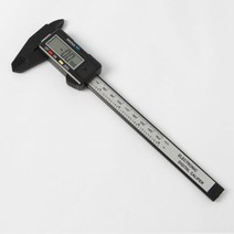 길이측정기 LCD창 디지털 버니어 캘리퍼스 정밀 눈금자 깊이측정, 색상:[색상]본상품