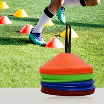 [∂LL7] 접시콘 40개 홀더 1개와 보관 가방 포함 접시 세트 연습 학교체육용품 초등교구 드리블 운동회 태권도장 어린이 중교구_h§eEA, §ff_KW 보급형 접시콘세트