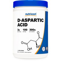 뉴트리코스트 DAA D-아스파르트산 파우더 무맛, 300g, 1개