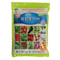 [우야플랜트샵] 대유 복합추기비 밑거름 웃거름 복합비료 입제 1kg, 5개