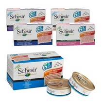쉐지애 고양이 젤리 캔 50g x 6p, 참치+ 쌀 혼합맛, 1개