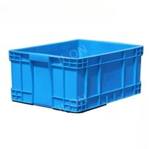 프라스틱박스 플라스틱 사각 박스 농산물 콘티 멀티, 500-250상자-540x420x260외부치수, 빨간색