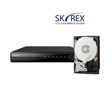 스카이렉스 8채널 CCTV 녹화기 DVR SKY-5008 2TB 포함