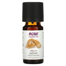 나우푸드 NOW Foods 에센셜 오일 베티버 10ml (1/3 fl oz), 033액상온스