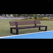 DIPYLON 방수목 야외벤치 공원정원 평벤치 의자 6종류, A