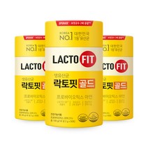 종근당건강 락토핏 골드, 100g, 3통
