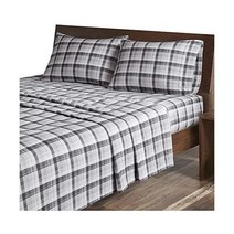 Woolrich Flannel 100% 면 시트 세트 따뜻하고 부드러운 침대 시트 14