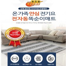 삼원 똑순이 인체감지 절전형 전기요 화재방지 EMF전자파차단 전기매트, 더블