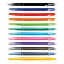 파이롯트 지워지는 프릭션 슬림볼펜 0.38mm, 블루블랙