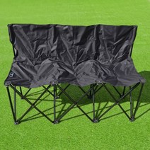접이식단체의자 야외 캠핑 동호회 행사 릴렉스 체어, 블랙 6명