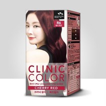 꽃을든남자 크리닉 칼라염색약, R6체리레드, 1개