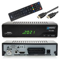 아나돌 Anadol 셋톱박스 Pvr 녹화 기능이 있는 Hd 888 위성 수신기 Ctt9