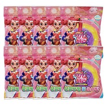 티티체리 상큼팡팡 롤솜사탕 10개 자일로스, 8g