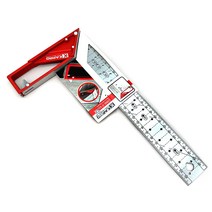 아이베란다 카프로 스퀘어 직각자 마킹자 353 Ledge it Square 300mm RC, 1개