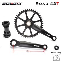 초경량 탄소 카본 자전거 sensah srx pro 1x11 speed road 시프터 레버 11s Bicycle rear derailleur set 170175mm 크랭크셋, 170mm bb 42t