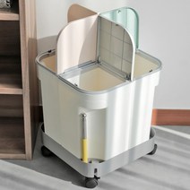 이동식 다용도 분리수거함 4칸휴지통 원터치휴지통 대용량분리수거함 40L 48L, ◈상품-콰트로 분리수거함◈