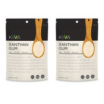 Kiva 키바 잔탄검 Xanthan Gum 226g 2개