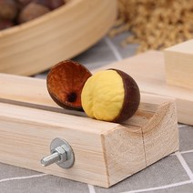 밤 은행 박피기 밤까는 기계 목제기계 군밤 껍질깨기, 연꽃 종자용 교체 가능한 블레이드